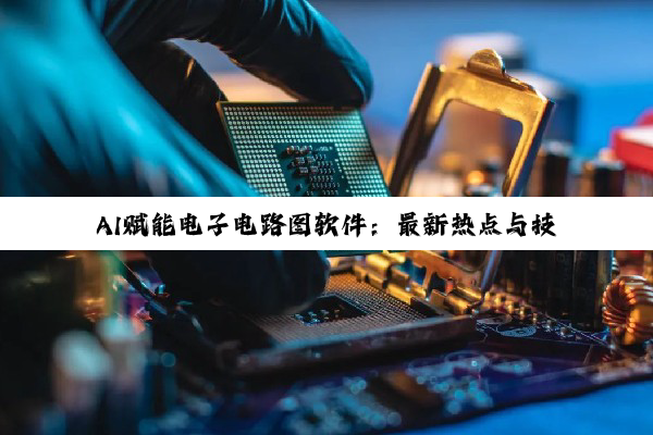 AI赋能电子电路图软件：最新热点与技术创新引领电路设计新纪元